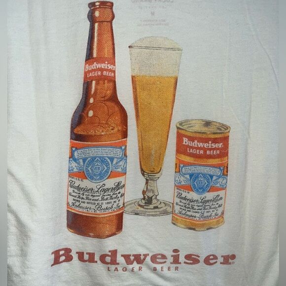 NWT Lucky Brand Budweiser Tee - Picture 5 of 6